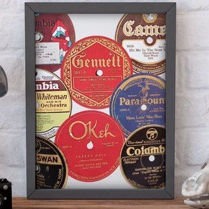 1900‎ paramount poster framed